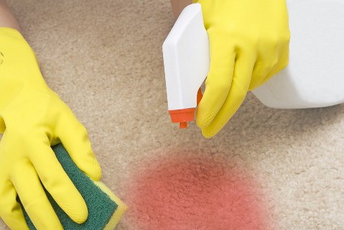 Professional sofa cleaning service in Edenpark refreshing a fabric couch