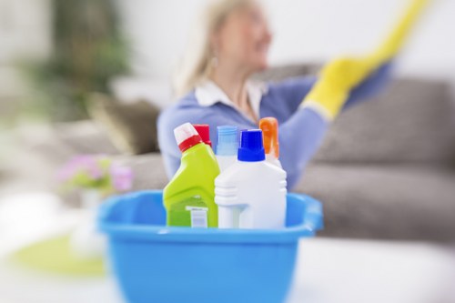 Retail carpet cleaning in Edenpark storefront interior